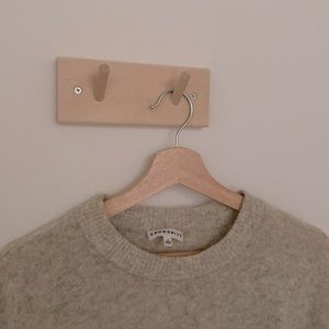 Aritzia sweater beige oatmeal color